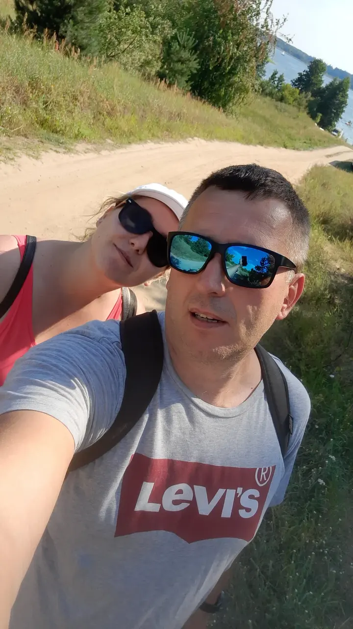 Selfie with my daughter