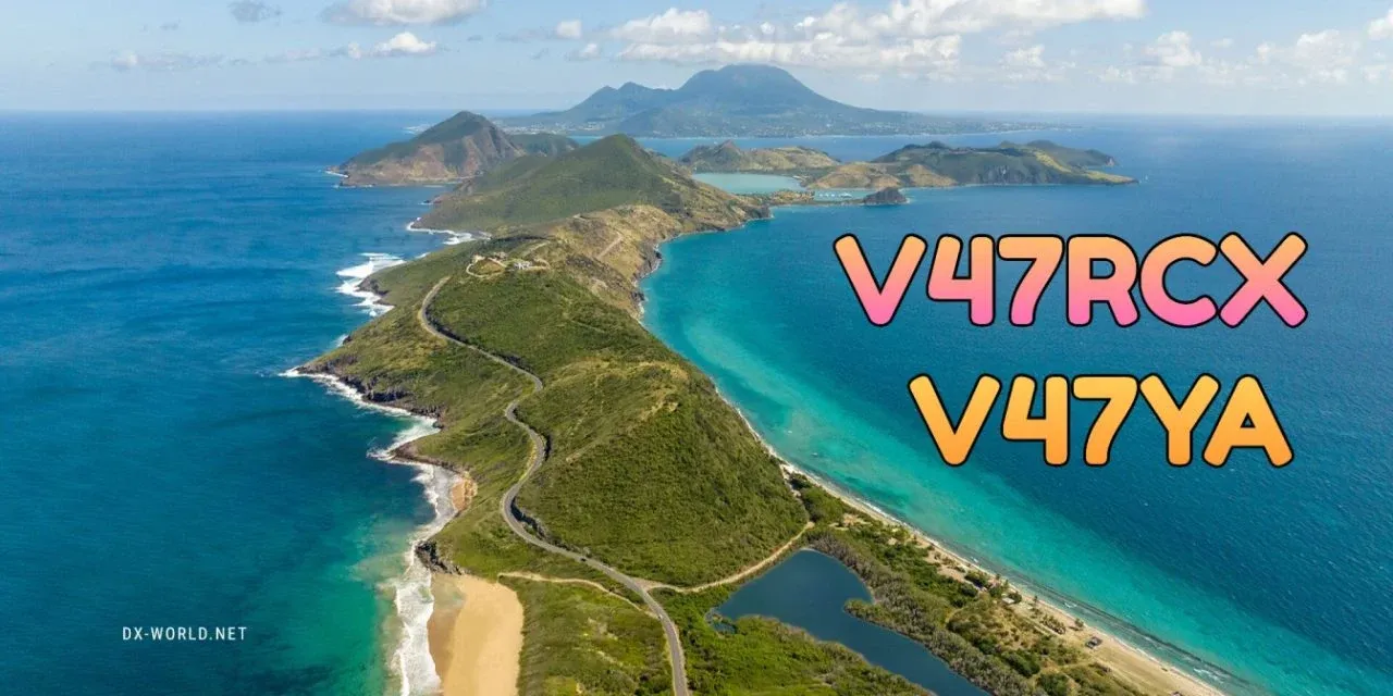 V47YA a V47RCX ze Svatého Kryštofa