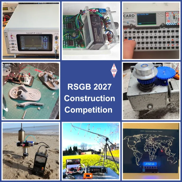 RSGB opens the Construction Competition 2027 – time for your own projects and ideas